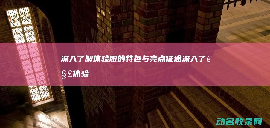 深入了解 体验服的特色与亮点 征途 (深入了解体验的句子)